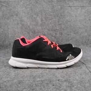Danskin Now Shoes Womens 10 Athletic Trainers Active Casual Black Pink Sneaker